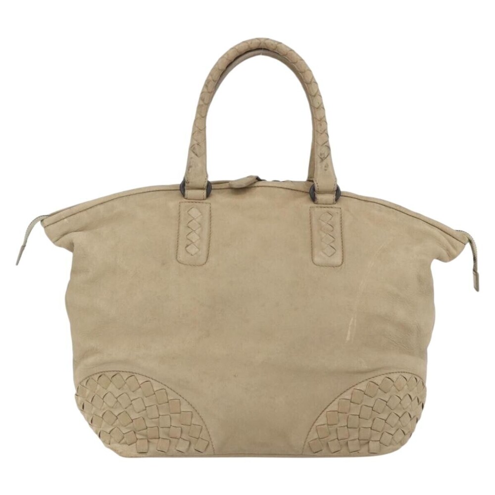 Bottega Veneta Zip Top Leather with Intrecciato Detail Large - Picture 2 of 16